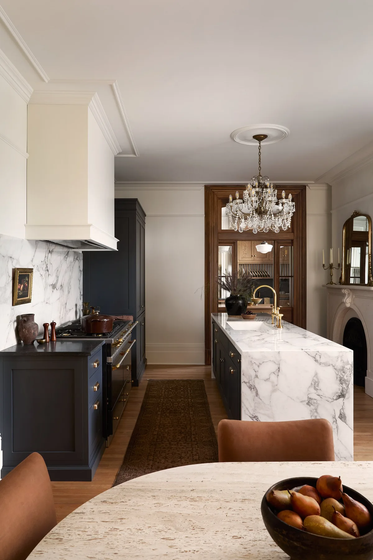 Room by Blanc Marine Intérieurs painted in White Dove