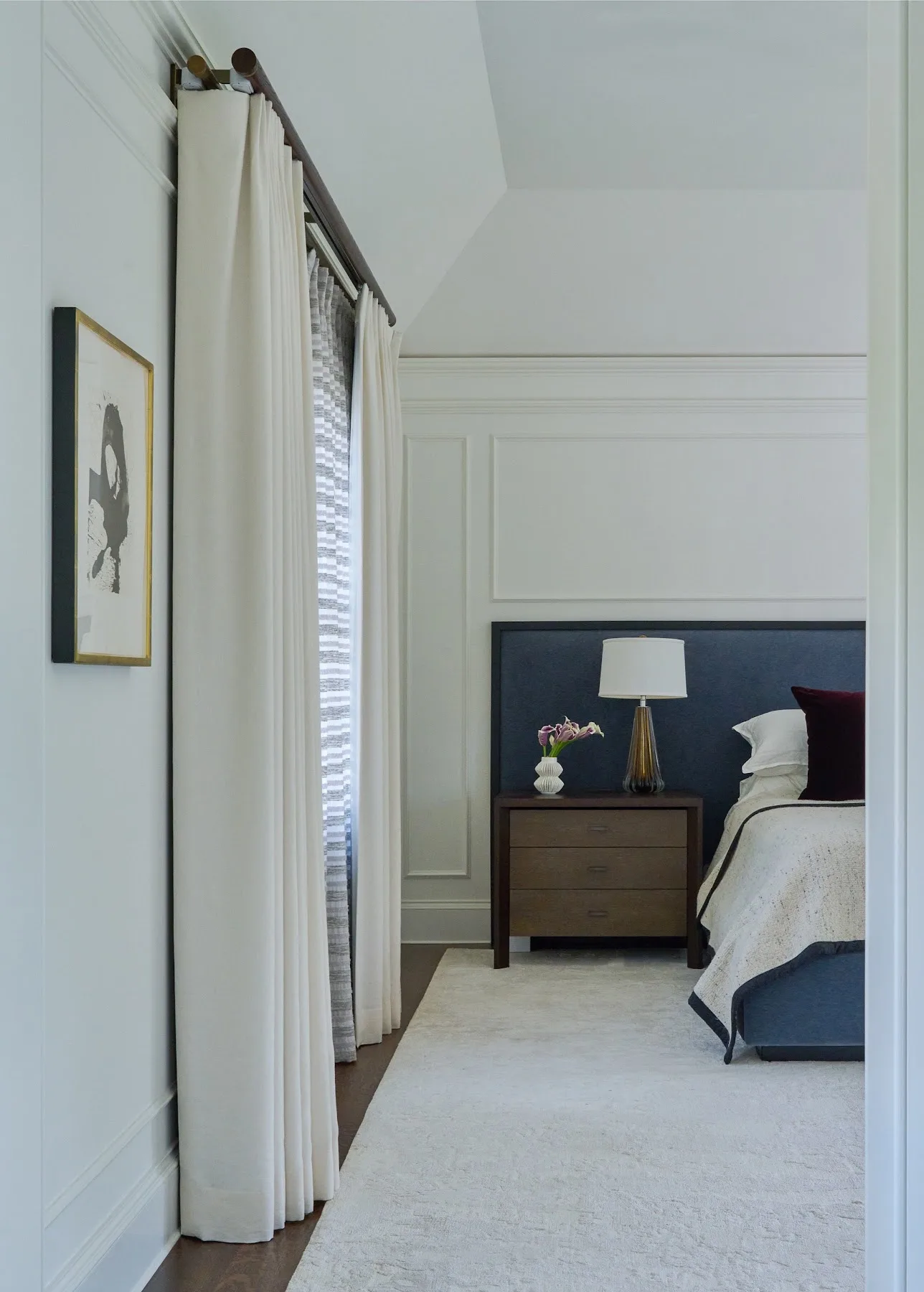 Room by Morgan Harrison Home painted in White Dove