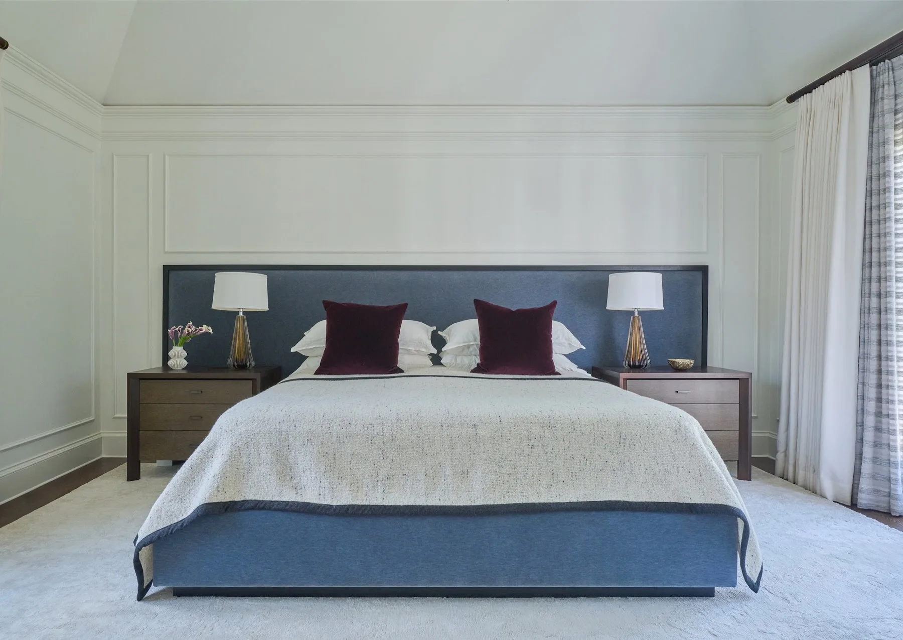 Room by Morgan Harrison Home painted in White Dove