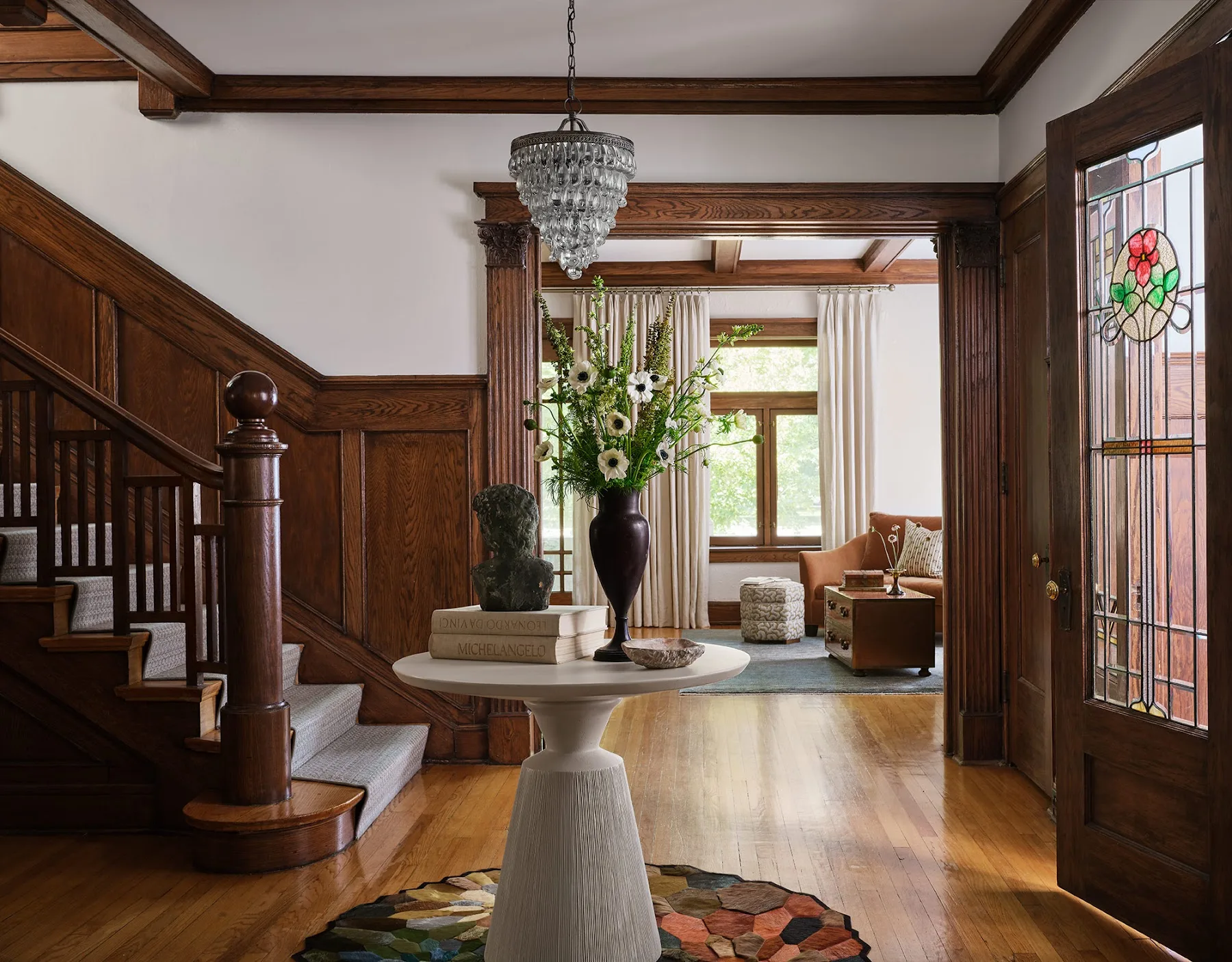 Room by Sarah Montgomery Interiors painted in White Dove