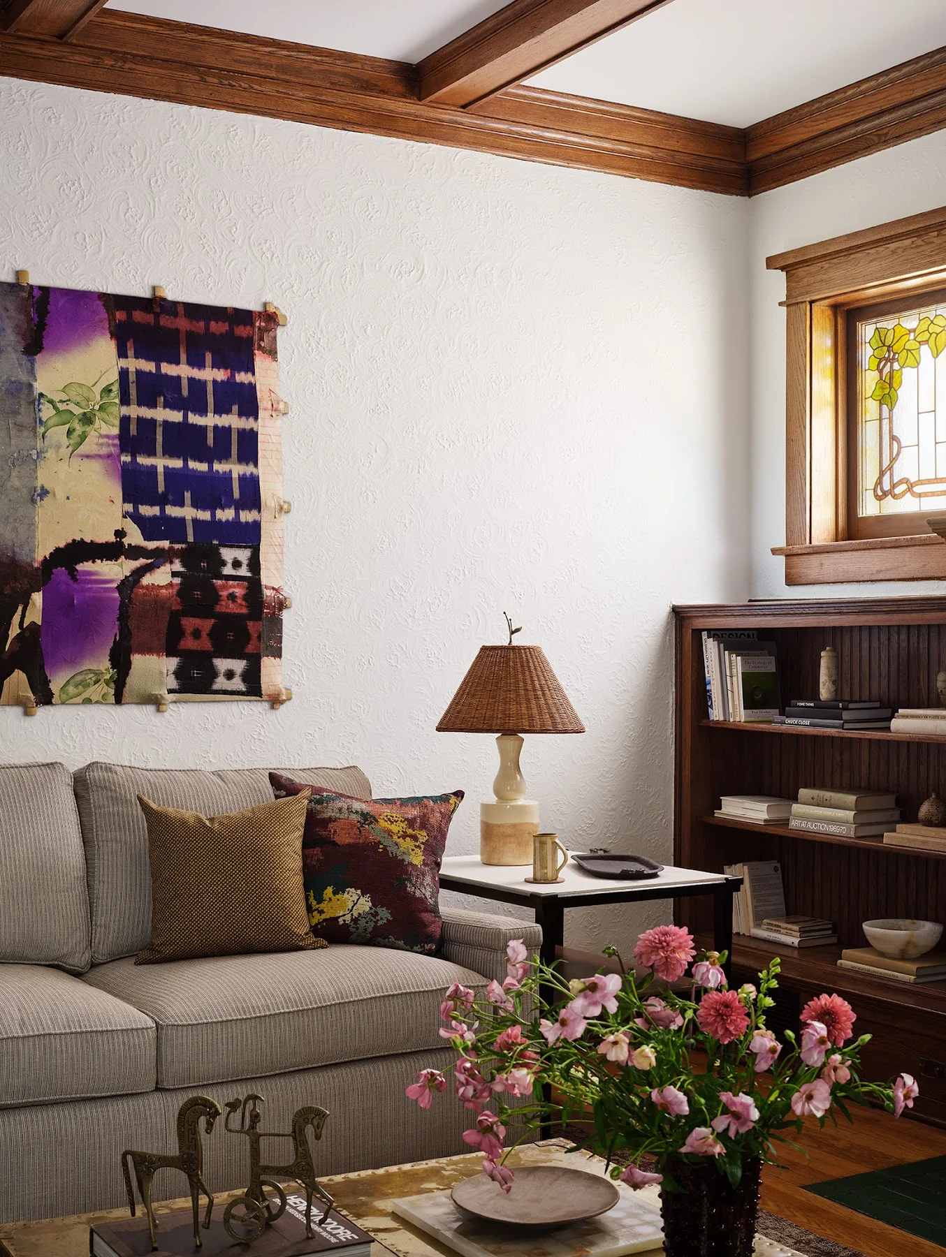 Room by Sarah Montgomery Interiors painted in White Dove