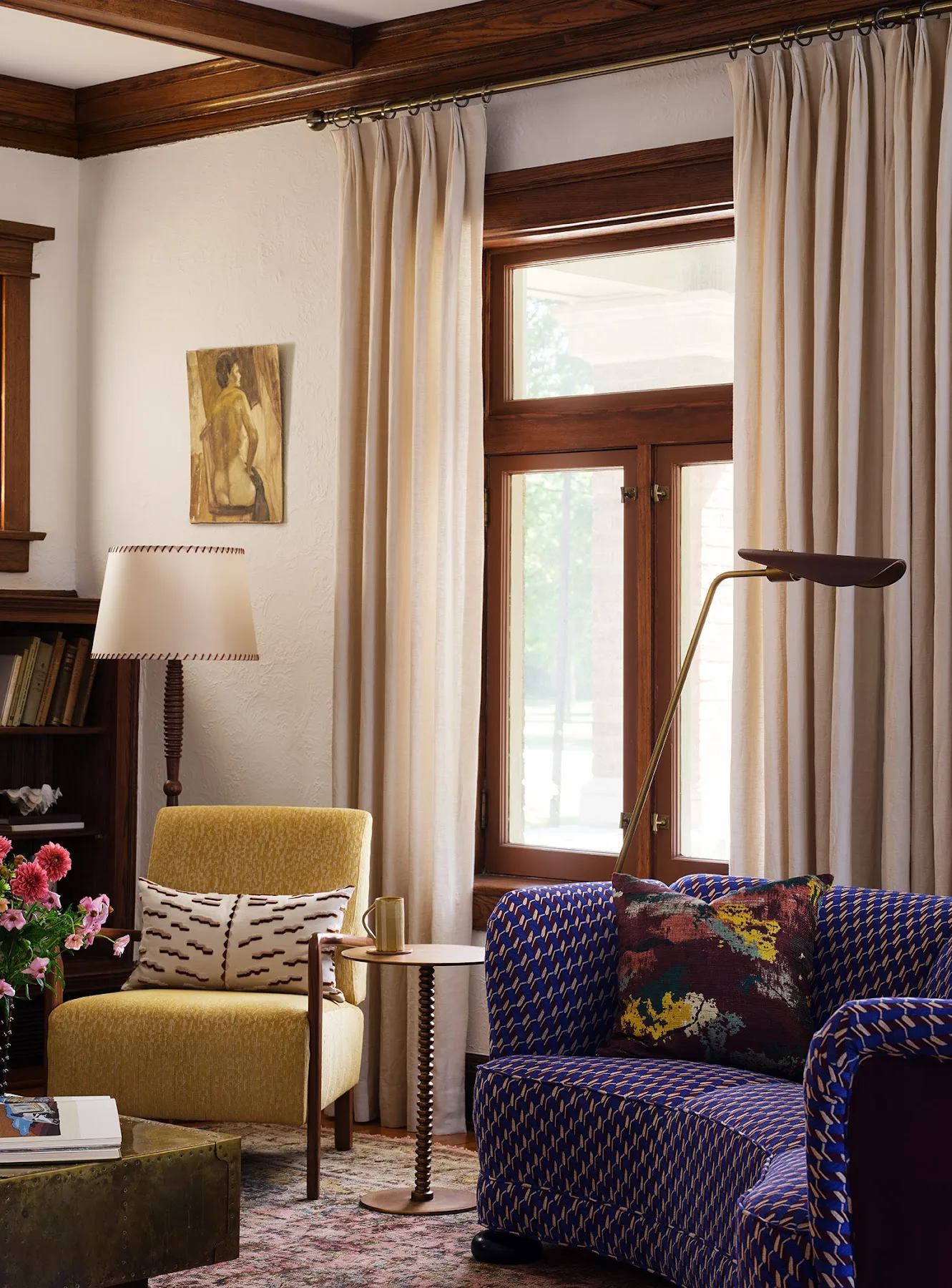 Room by Sarah Montgomery Interiors painted in White Dove