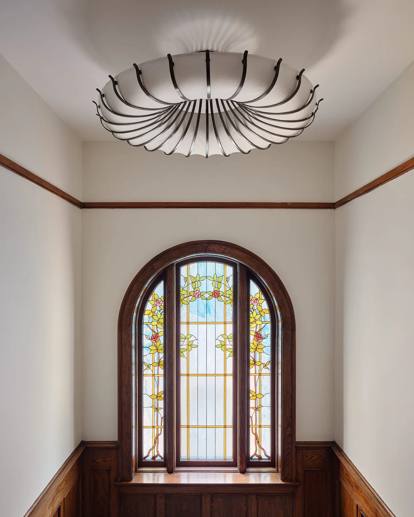 Room by Sarah Montgomery Interiors painted in White Dove