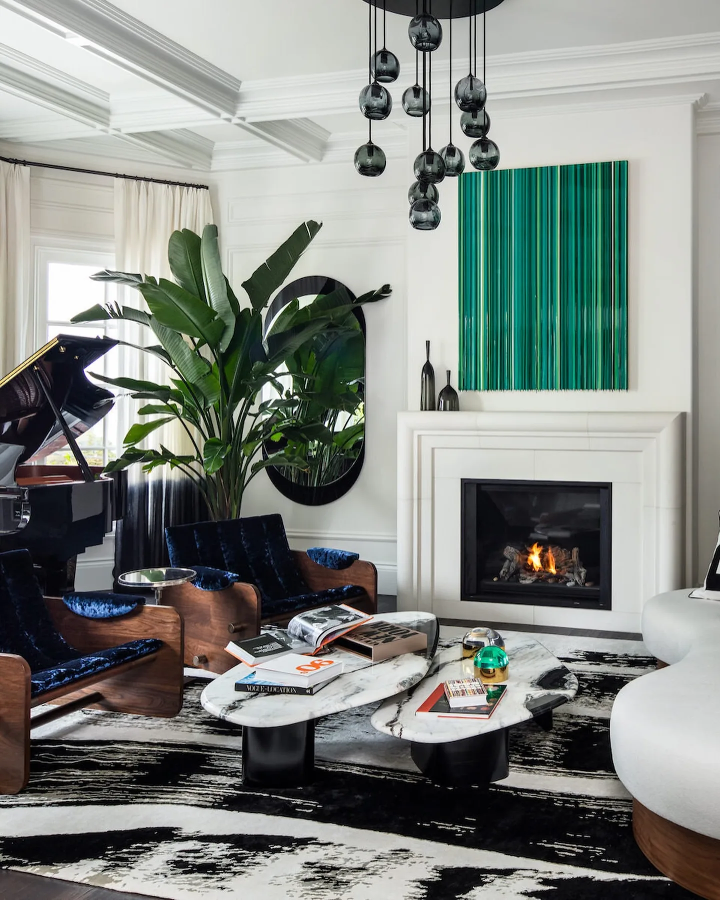 Room by Studio Munroe painted in White Dove