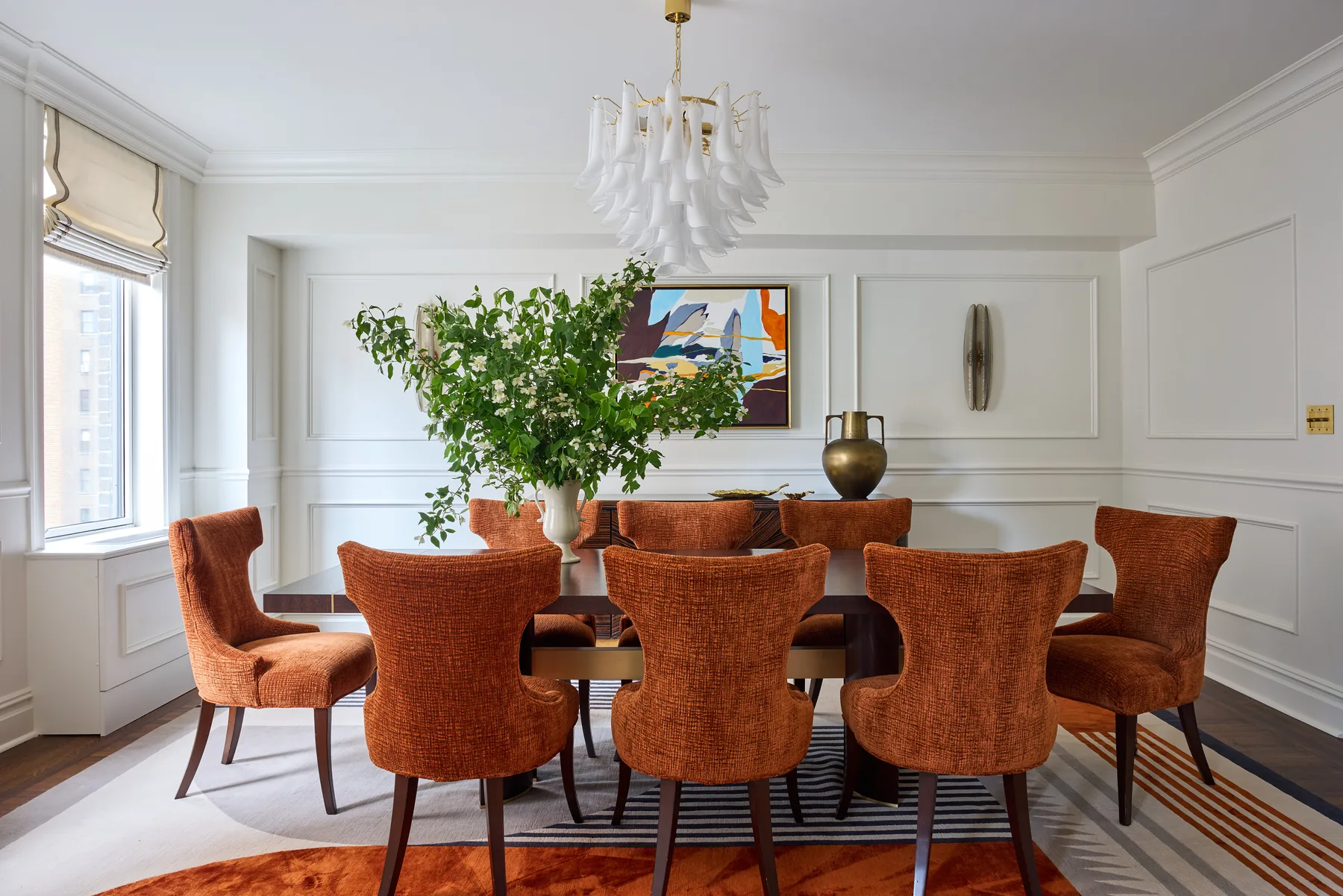 Room by Shelley Cekirge Interiors painted in White Dove