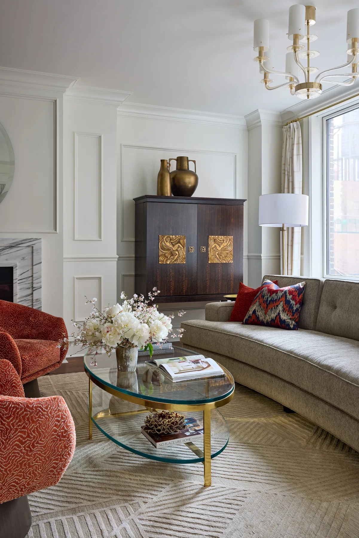 Room by Shelley Cekirge Interiors painted in White Dove